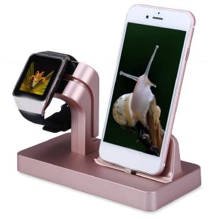 Đế Sạc Điện Thoại Và Đồng Hồ Thông Minh 2 Trong 1 Cho Iphone Và Iwatch