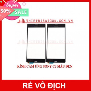 Kính cảm ứng sony c3 màu đen