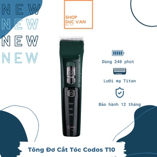 Tông Đơ Cắt Tóc Codos CHC-T10 Dành Cho Thợ Cắt Tóc, Cá Nhân, Gia Đình, Fade Tóc Đẹp