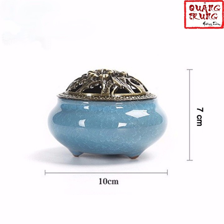 [Tặng Trầm] LƯ XÔNG TRẦM HƯƠNG - Đỉnh Đốt Nhang GỐM SỨ CAO CẤP | BigBuy360 - bigbuy360.vn