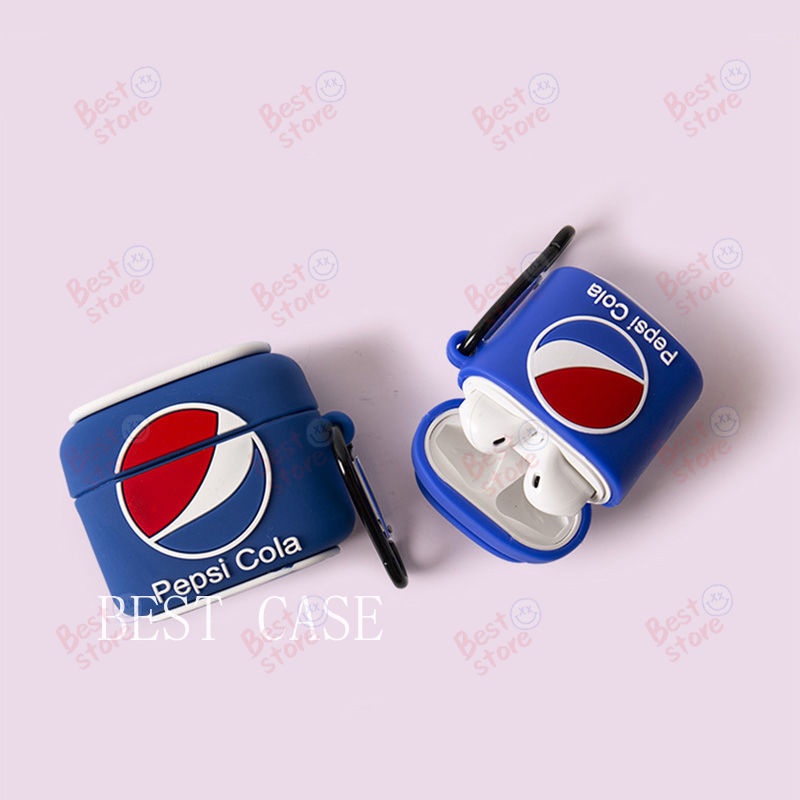 Vỏ bảo vệ hộp sạc silicon mềm họa tiết hoạt hình thích hợp cho tai nghe bluetooth airpods pro