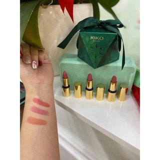 set son KiKo Powder power lipstick banr leex hooij 2020