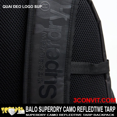 Balo laptop 15.6 inch Phản Quang Chống Nước Super.Dry Camo Reflective Tarp Rucksack