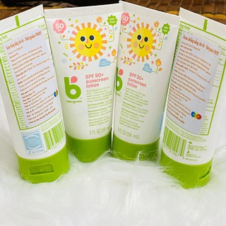 Kem chống nắng Babyganics SPF50 59ml