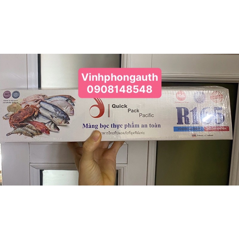 Màng bọc thực phẩm chịu nhiệt lò vi sóng EUFOOD PVC R165 (30cm x 100m)