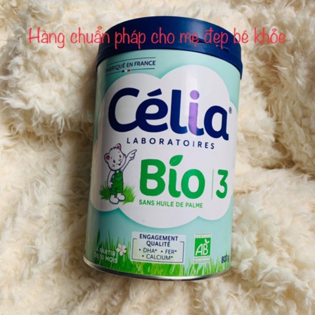 Sữa Célia Bio 3 800g