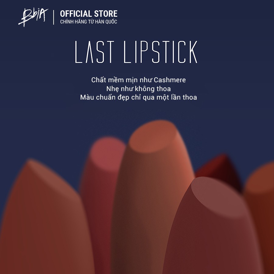 [Mã FMCGM50 - 8% đơn 250K] Son lì Bbia Last Lipstick Version 4 - 17 Sociable 3.5g (Màu cam đất ánh đỏ) | BigBuy360 - bigbuy360.vn