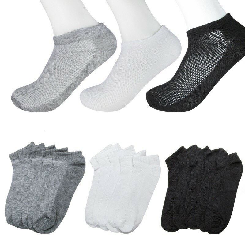 Combo gồm 15 đôi tất vớ cổ ngắn thông hơi mềm mại không hôi chân