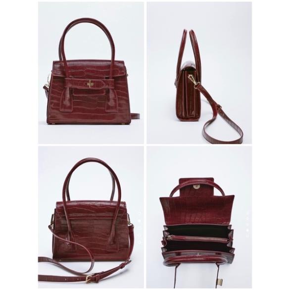 Túi xách kèm dây đeo chéo nữ vợt sale Zara TBN