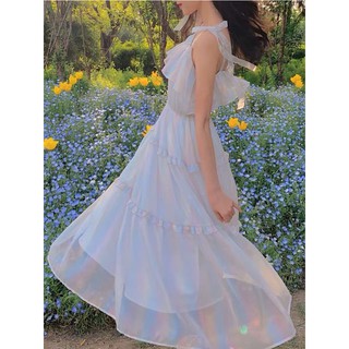 [Order 7-15 ngày] VÁY CÔNG CHÚA HAI DÂY ÁNH CẦU VỒNG LẤP LÁNH GIÁ RẺ MÙA HÈ CHỤP ẢNH STUDIO SEXY KỶ YẾU PROM VINTAGE