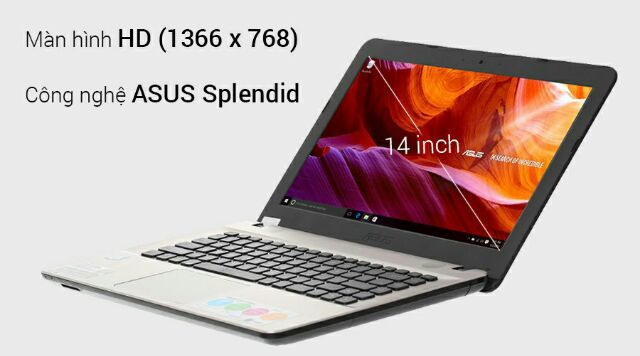 Asus X441NA GA070T( Intel® Pentium® N4200, 4GB, RAM,14 inch HD (1366x768), HDD 500GB, còn bảo hành hãng | BigBuy360 - bigbuy360.vn