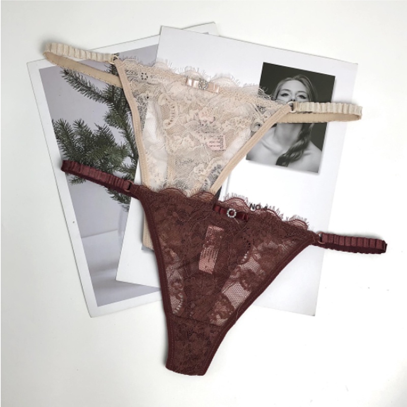 Quần Chíp Quần Lót Nữ Lọt Khe Ren Chun Hông SEXY GỢI CẢM Rose 8001 | BigBuy360 - bigbuy360.vn