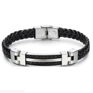 [CÓ VIDEO] VÒNG TAY THÉP PHỐI DA SIÊU ĐỘC