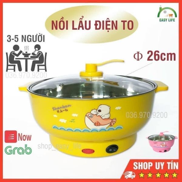 NỒI LẨU ĐIỆN MINI 24cm