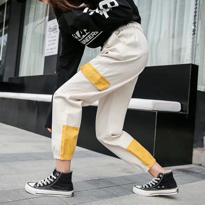 [Mã FADIRECT20 giảm 20K đơn 150K] Quần jogger kaki túi hộp unisex Túi Vàng nam nữ ulzzang WIND | BigBuy360 - bigbuy360.vn