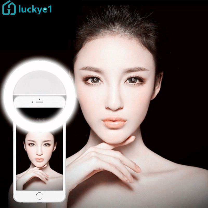 Đèn Led Trợ Sáng Chụp Ảnh Selfie Cho Điện Thoại Iphone Samsung