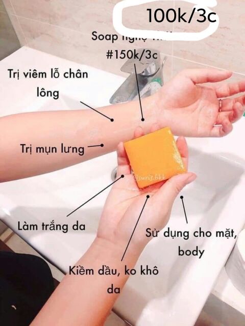 1 lố xà bông Cam galong thái lan | BigBuy360 - bigbuy360.vn