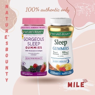 Kẹo dẻo hỗ trợ ngủ ngon Nature's Bounty Sleep Health Gummies 60v