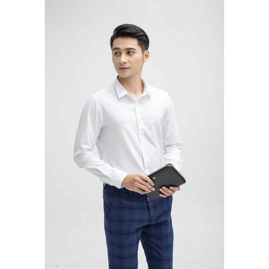 Áo sơ mi trắng dài tay nam Aristino ALSR18