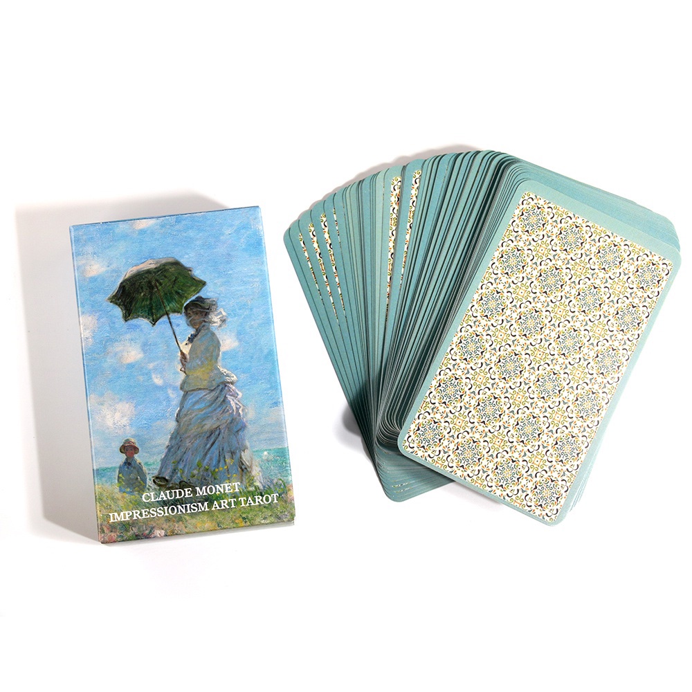 [Mã LIFEXANH03 giảm 10% đơn 500K] Bộ Bài Claude Monet Imperssionism Art Tarot 78 Lá Bài SB66