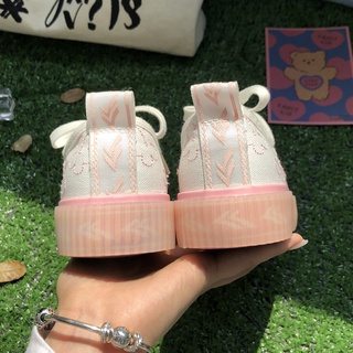 (ORDER TAOBAO) GIÀY VẢI NỮ CỔ THẤP THÊU HOA