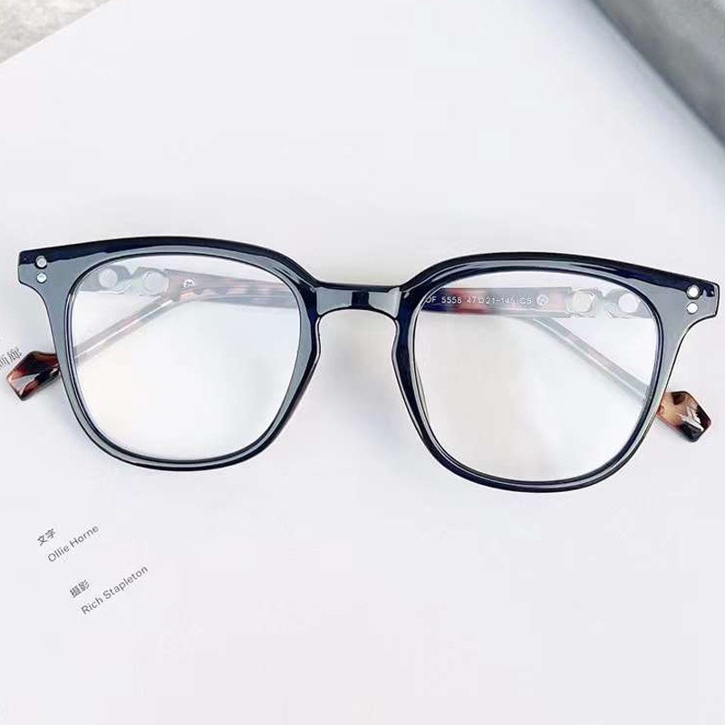 Mắt Kính Gọng Vuông Chống Ánh Sáng Xanh Thời Trang Hàn Quốc