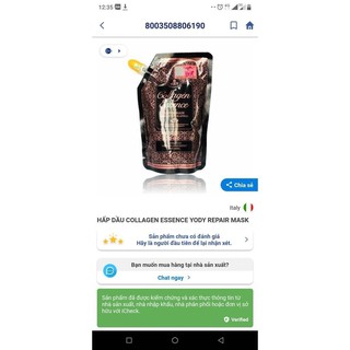 Dầu Hấp Ủ Tóc Yody Collagen Essence 500ml (Chính Hãng)