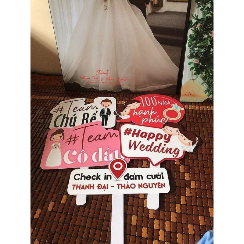 Set 5 hastag cưới