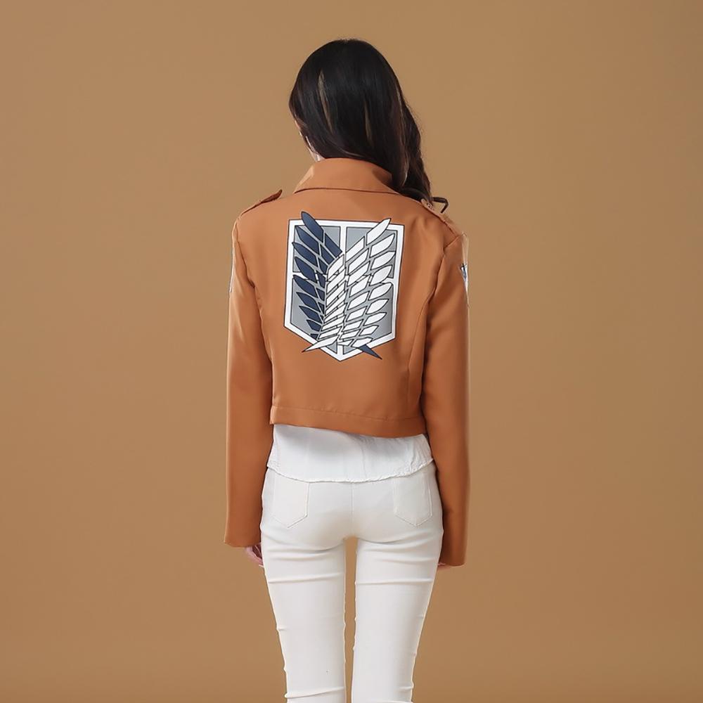 AROMA Áo Khoác Polyester In Hình Shingeki no Kyojin Trong Attack on Titan Cá Tính