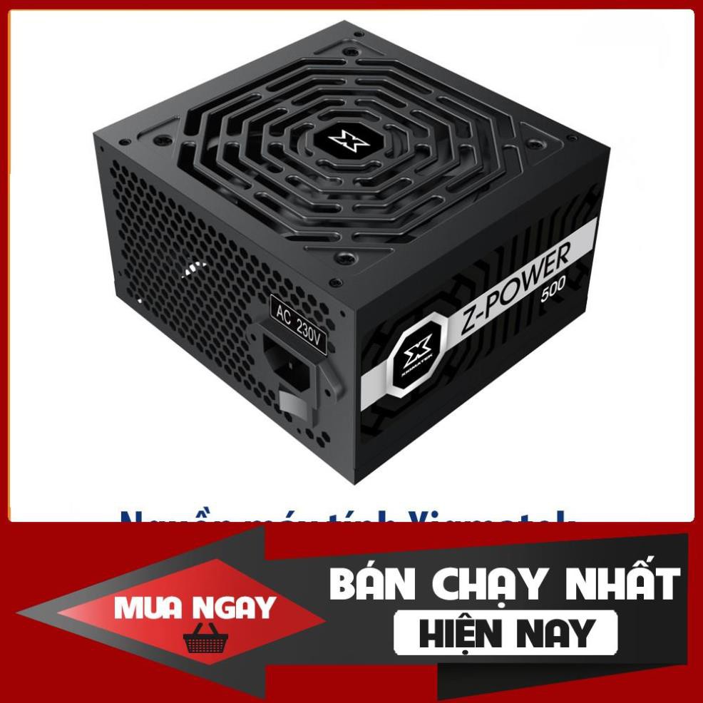 Nguồn máy tính Xigmatek Z-POWER 500 EN45938 - 400W hiệu suất 80 plus white