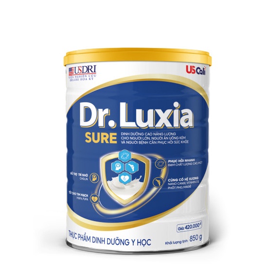 Sữa bột US Cali Dr Luxia  Lon 900g _Subaby