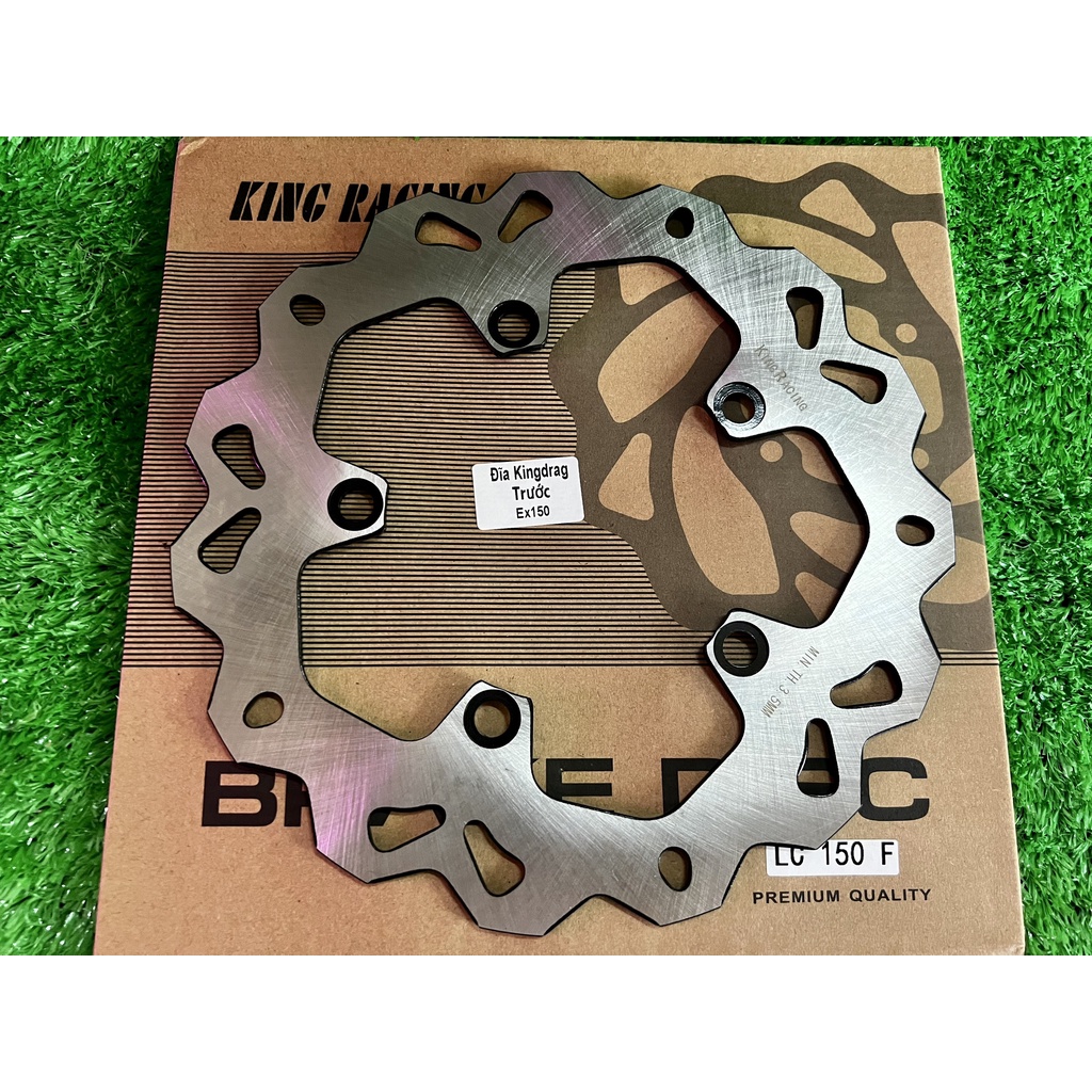 Đĩa Thắng Trước / Sau Kingdrag Exciter 150 / 155 Lắp Như Zin