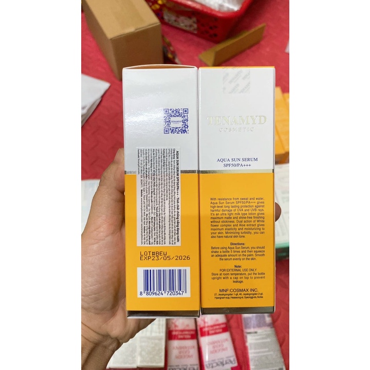 Kem chống nắng Tenamyd dạng nước 70ml nâng tông dành cho da thiên dầu, da hỗn hợp - Bác Sĩ Nghĩa