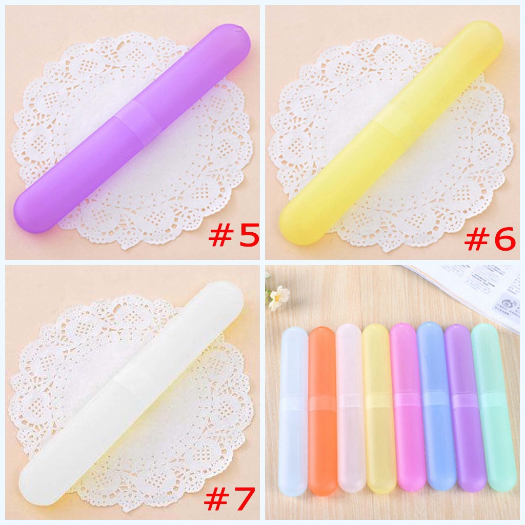 Hộp Đựng Bàn Chải Đánh Răng Cầm Tay Du Lịch Tiện Lợi