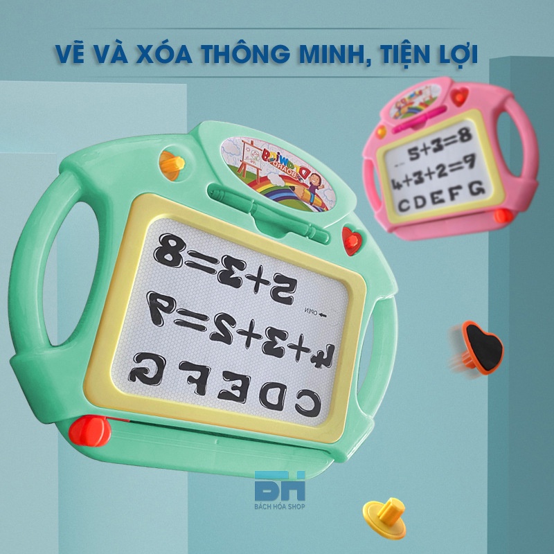 Bảng Vẽ Tự Xóa Thông Minh Giáo Dục Cho Bé Giúp Bé Tập Vẽ, Tập Viết Chữ