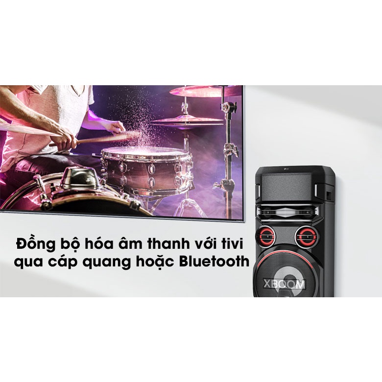Loa Karaoke LG Xboom RN7 500W tặng 1 bộ mic không dây