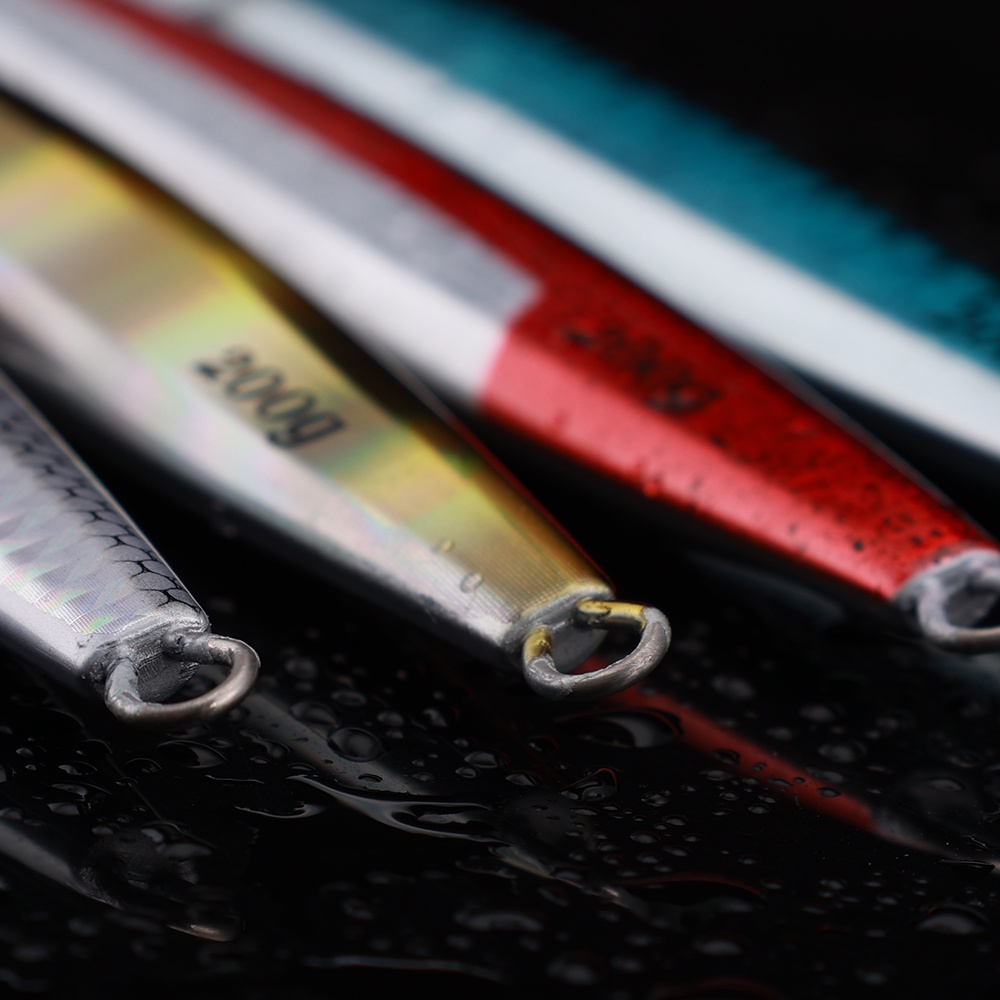 Mồi Giả Câu Cá Phát Sáng Bằng Kim Loại 100g 130g 160g 200g