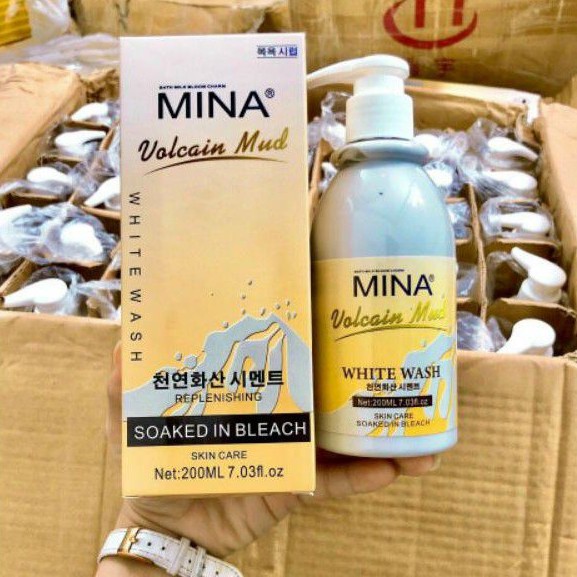 SỮA TẮM BẬT TONE MINA HÀN NỘI ĐỊA 200ML