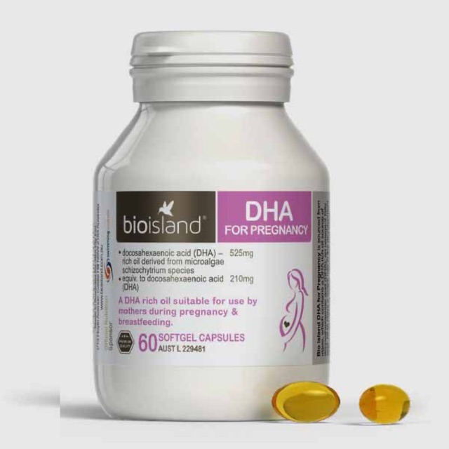 Viên uống Bioisland DHA for Pregnancy cho bà bầu 60 viên