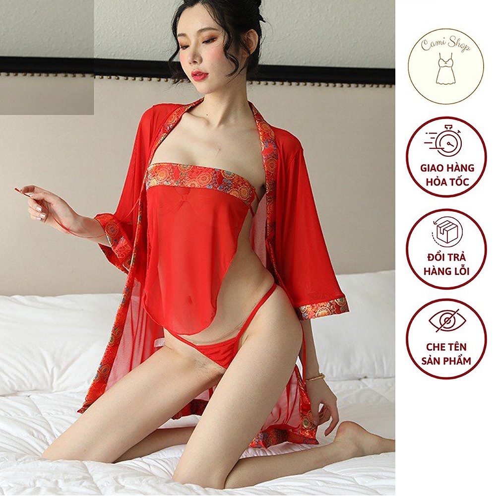 Set áo choàng và yếm CAMI cosplay mỹ nhân Trung Hoa VN07 | BigBuy360 - bigbuy360.vn