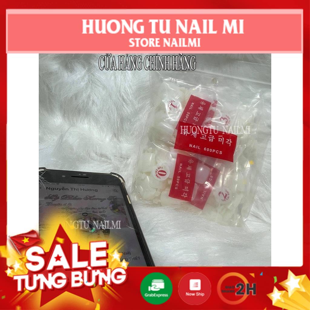 MÓNG UP CHÂN CHÍNH HÃNG HSM ( TÚI 600 MÓNG) FULL SIZE TỪ 0 ĐẾN 9🥇 - CHẤT LƯỢNG HÀNG ĐẦU( MÃ #5)