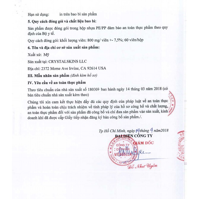 Viên Uống Trắng Da WHITE Collection A+ Nutrition - DrSkincare365 | Thế Giới Skin Care