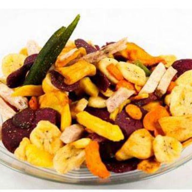 Sỉ 500g/1000g các loại  hoa quả sấy thập cẩm Tề Hùng loại 1.