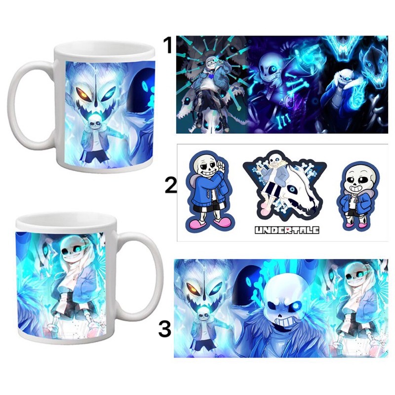 ly sứ  sans undertale / cốc sứ sans undertale
