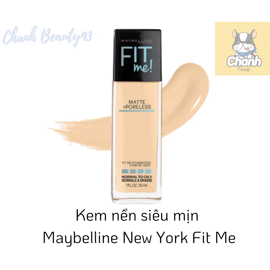 Kem Nền Maybelline Fit Me Matte