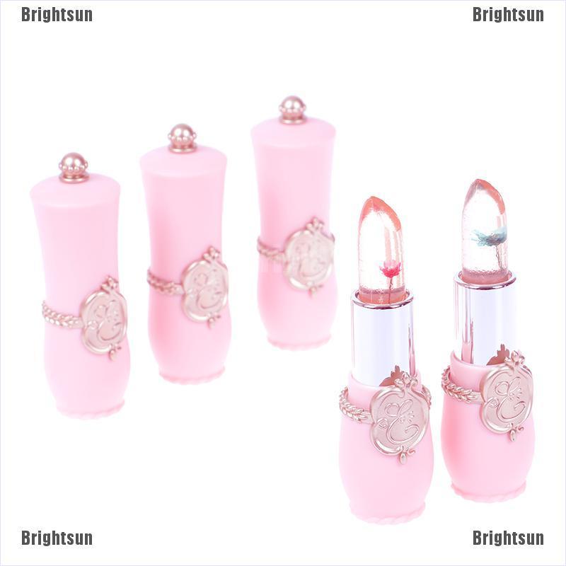 (hàng Mới Về) Son Môi Thạch Dưỡng Ẩm Lâu Trôi Thiết Kế Hình Bông Hoa Sáng Tạo | BigBuy360 - bigbuy360.vn