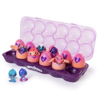 Khay 12 trứng Hatchimal Ss4 Hồng ngôi sao