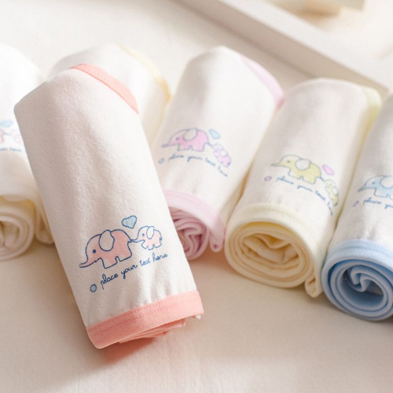 Áo Ngực Cotton Dây Bản To Hoạ Tiết Chú Voi Đáng Yêu