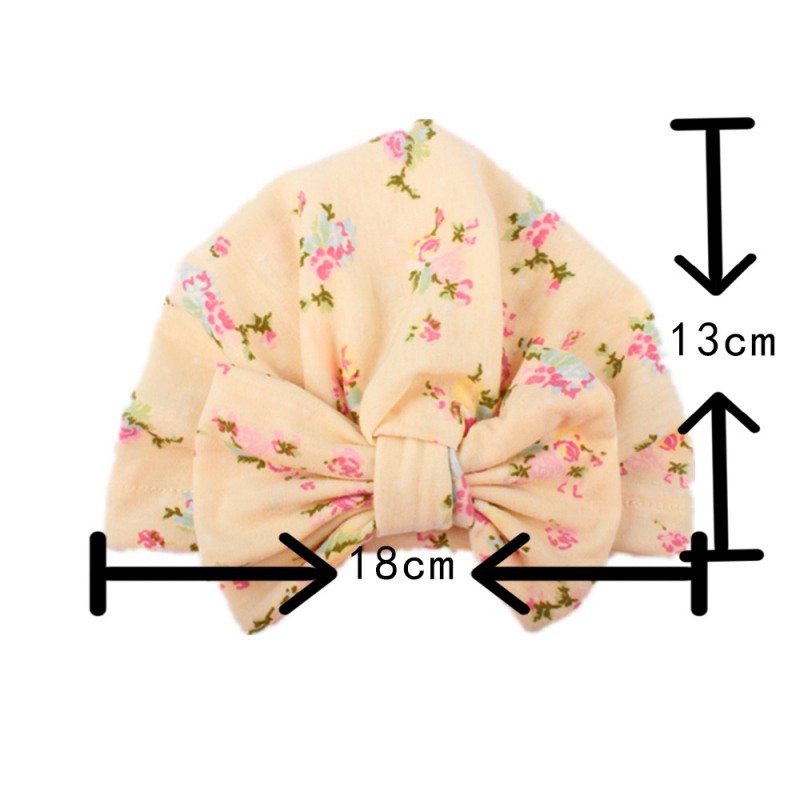 Mũ In Hoa Xinh Xắn Cho Bé