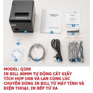 Máy in mã vạch Xprinter XP-350B cổng USB (model 2020 360B)
